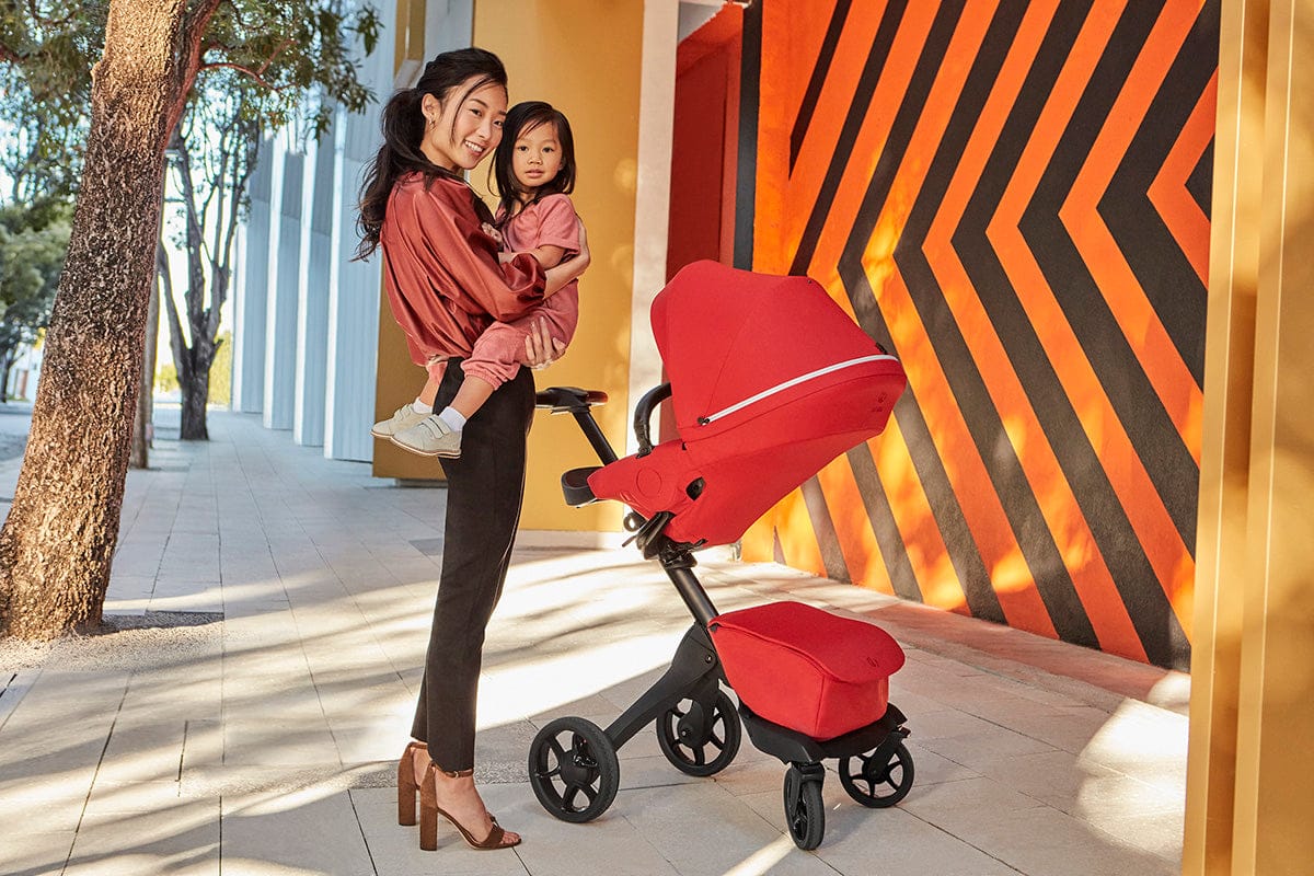 Stokke Xplory X Stroller - Ruby Red - 571604