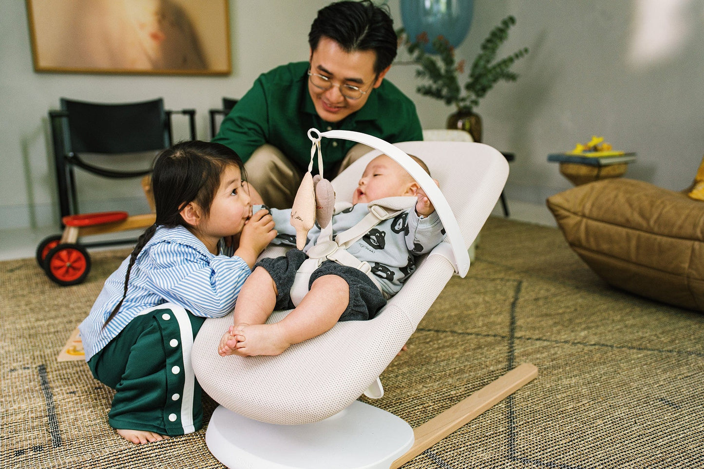 Stokke Yoga Bouncer & Swing - Light Sand - 679601