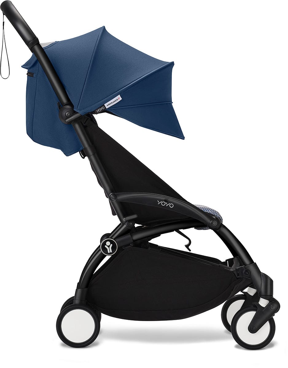 Stokke YOYO³ Stroller, Black / Air France Blue