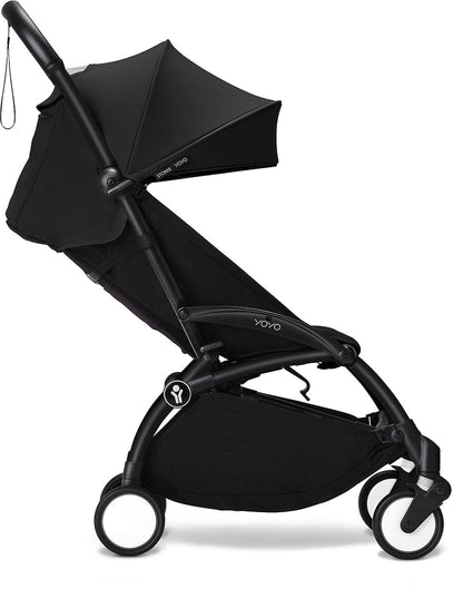 Stokke YOYO3 Ultra Compact 6+ Stroller (One Box) - Black / Black - 653300