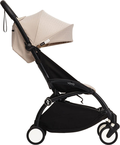 Stokke YOYO3 Ultra Compact 6+ Stroller (One Box) - Black / Bonpoint - 676000