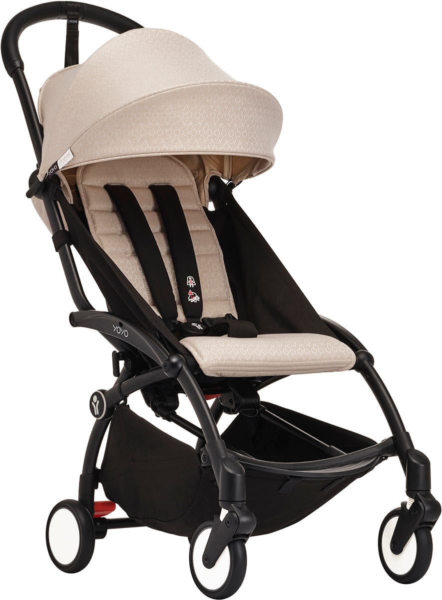 Stokke YOYO3 Ultra Compact 6+ Stroller (One Box) - Black / Bonpoint - 676000