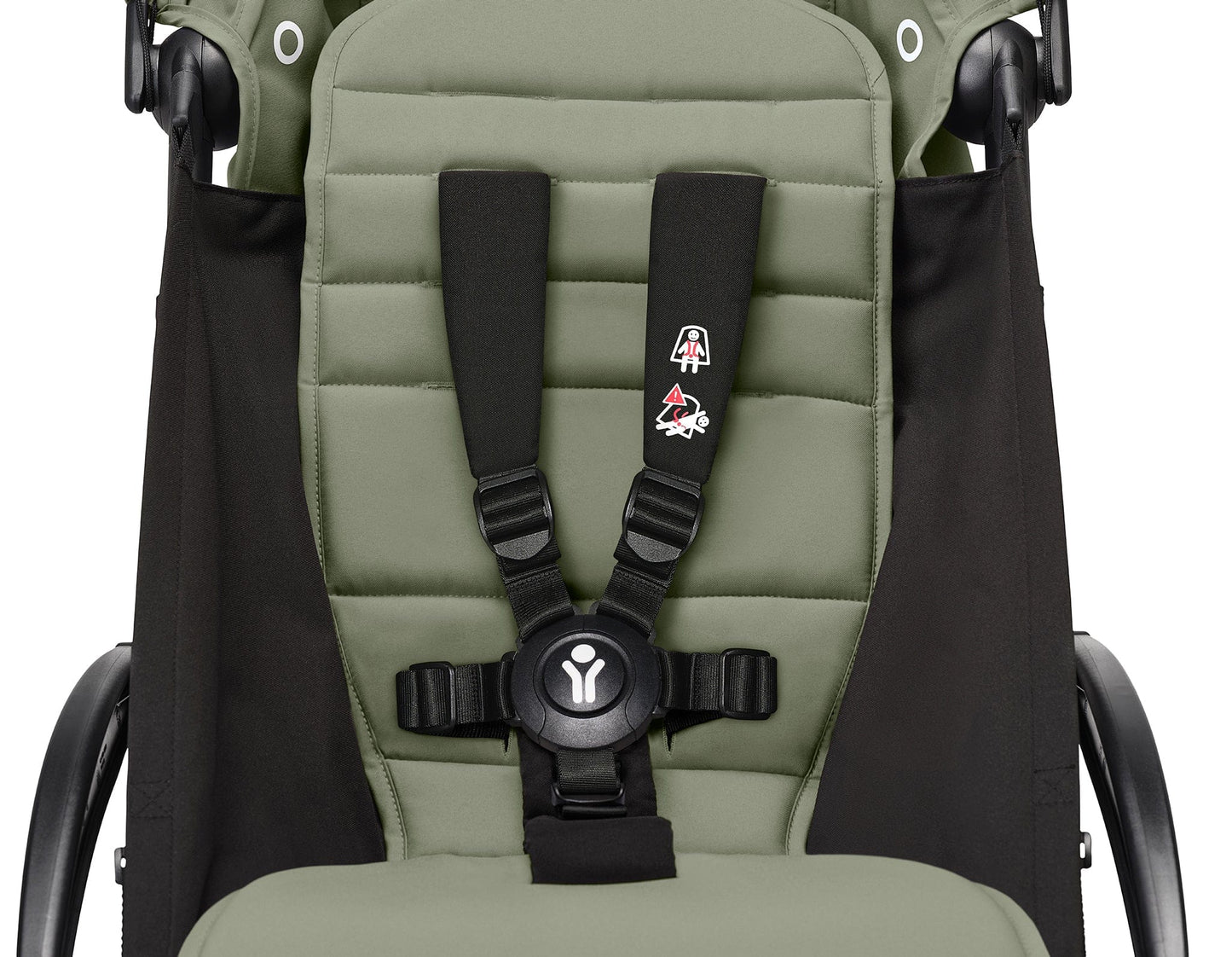 Stokke YOYO3 Ultra Compact 6+ Stroller (One Box) - Black / Olive - 653800