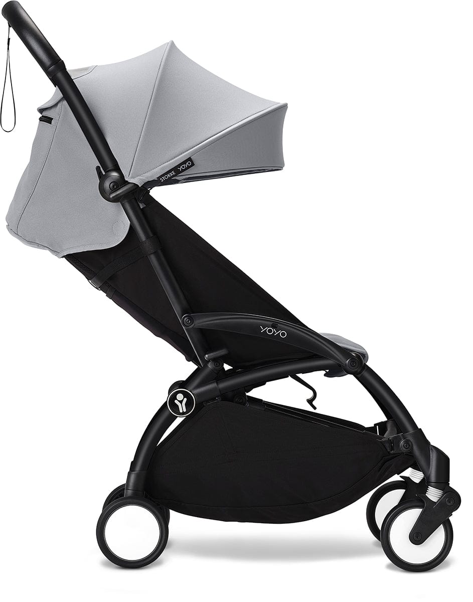 Stokke YOYO3 Ultra Compact 6+ Stroller (One Box) - Black / Stone - 653900