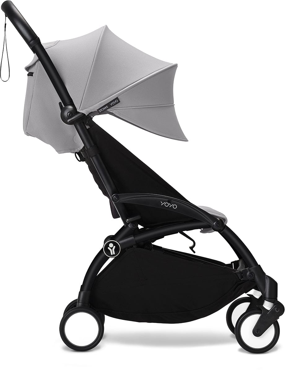 Stokke YOYO3 Ultra Compact 6+ Stroller (One Box) - Black / Stone - 653900