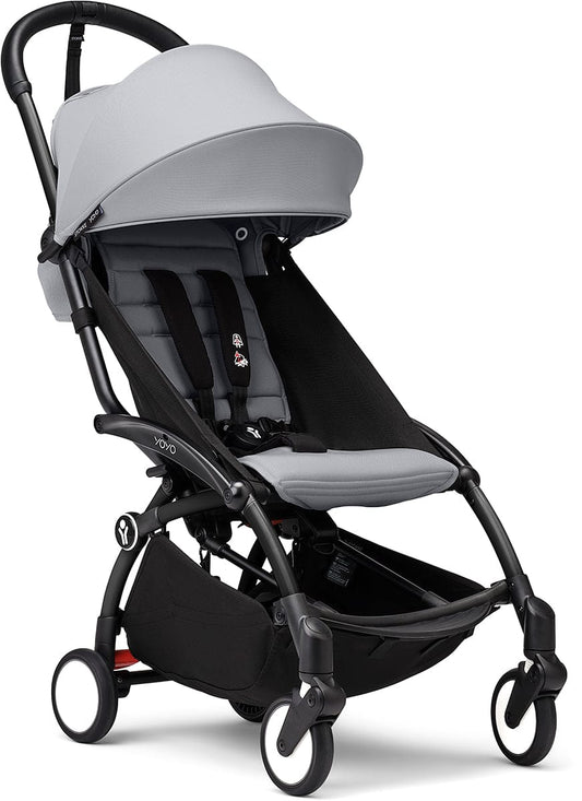 Stokke YOYO3 Ultra Compact 6+ Stroller (One Box) - Black / Stone - 653900