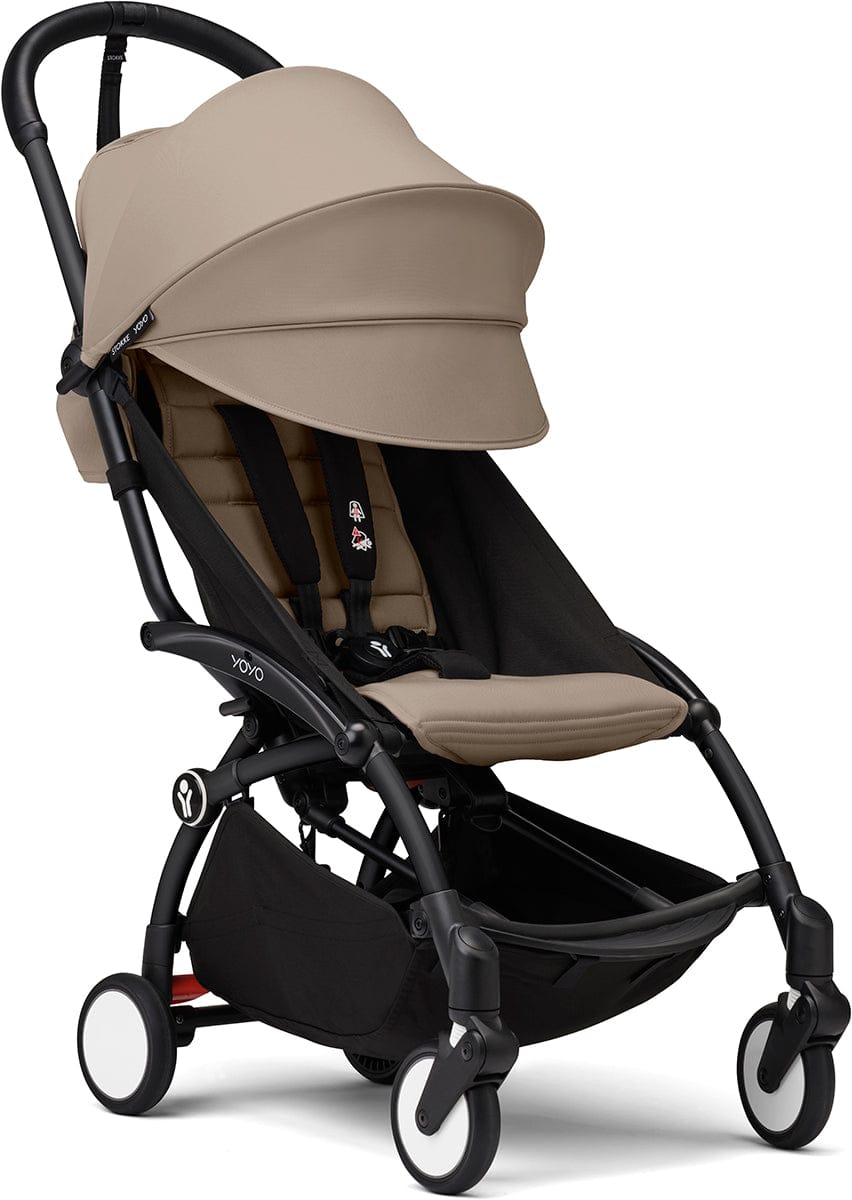 Stokke YOYO³ Stroller, Black / Taupe
