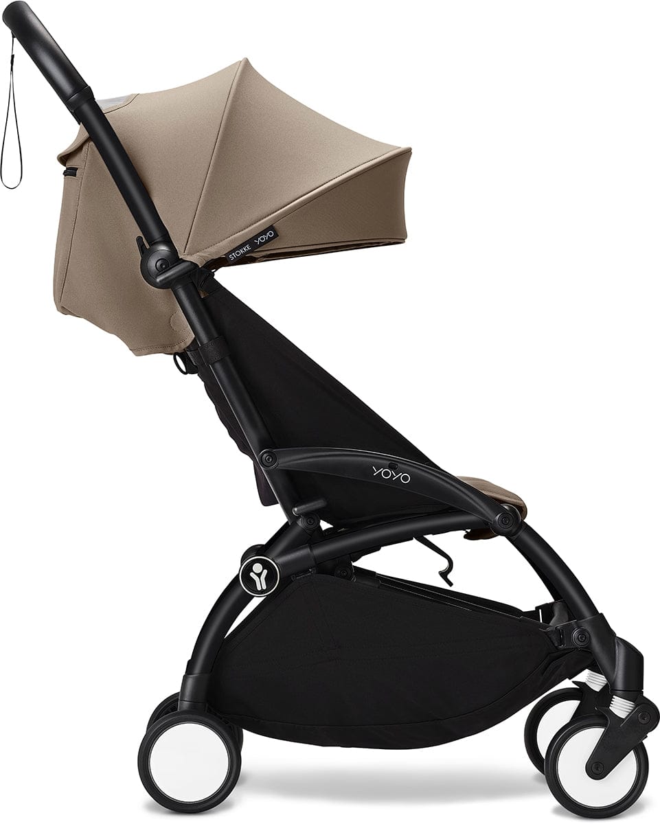 Stokke YOYO³ Stroller, Black / Taupe