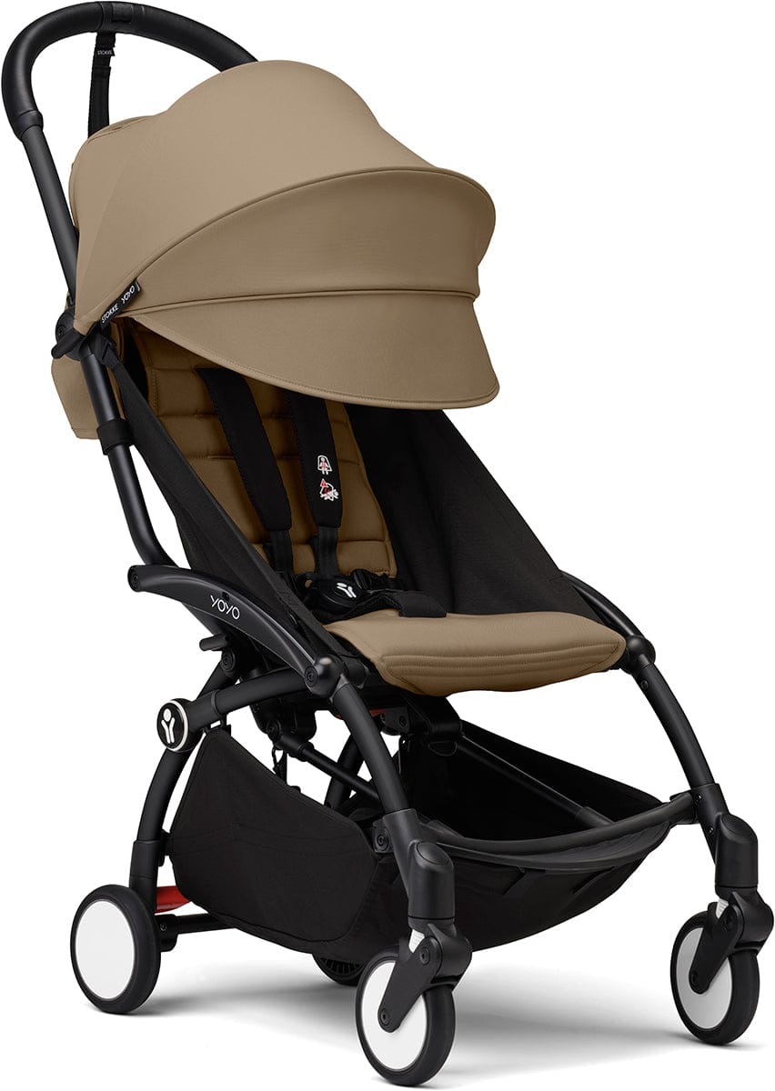 Stokke YOYO³ Stroller, Black / Toffee