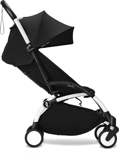 Stokke YOYO3 Ultra Compact 6+ Stroller (One Box) - White / Black - 654200