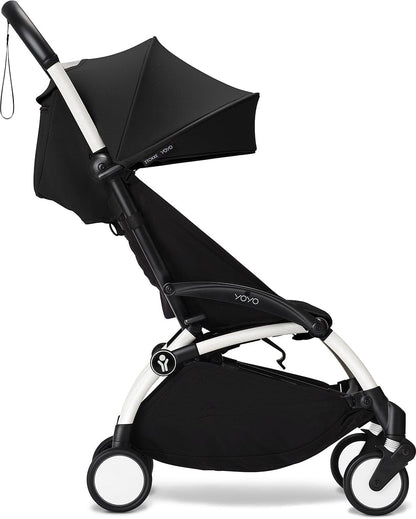 Stokke YOYO3 Ultra Compact 6+ Stroller (One Box) - White / Black - 654200