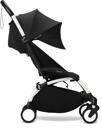 Stokke YOYO3 Ultra Compact 6+ Stroller (One Box) - White / Black - 654200