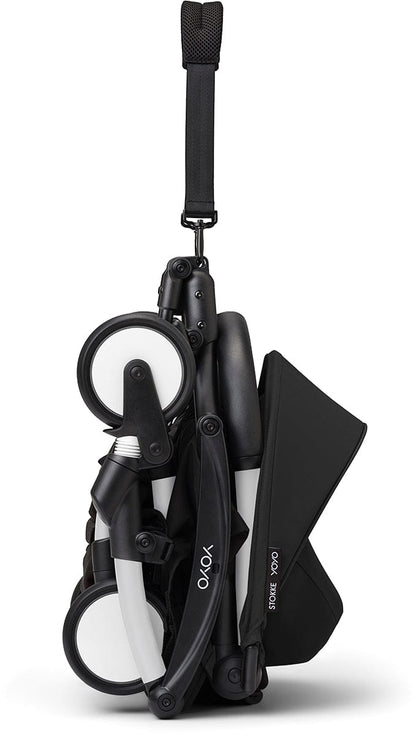 Stokke YOYO3 Ultra Compact 6+ Stroller (One Box) - White / Black - 654200