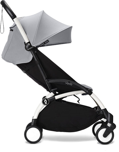 Stokke YOYO3 Ultra Compact 6+ Stroller (One Box) - White / Stone - 654600