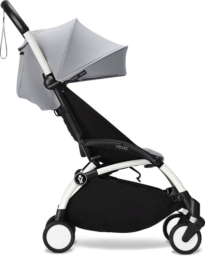 Stokke YOYO3 Ultra Compact 6+ Stroller (One Box) - White / Stone - 654600