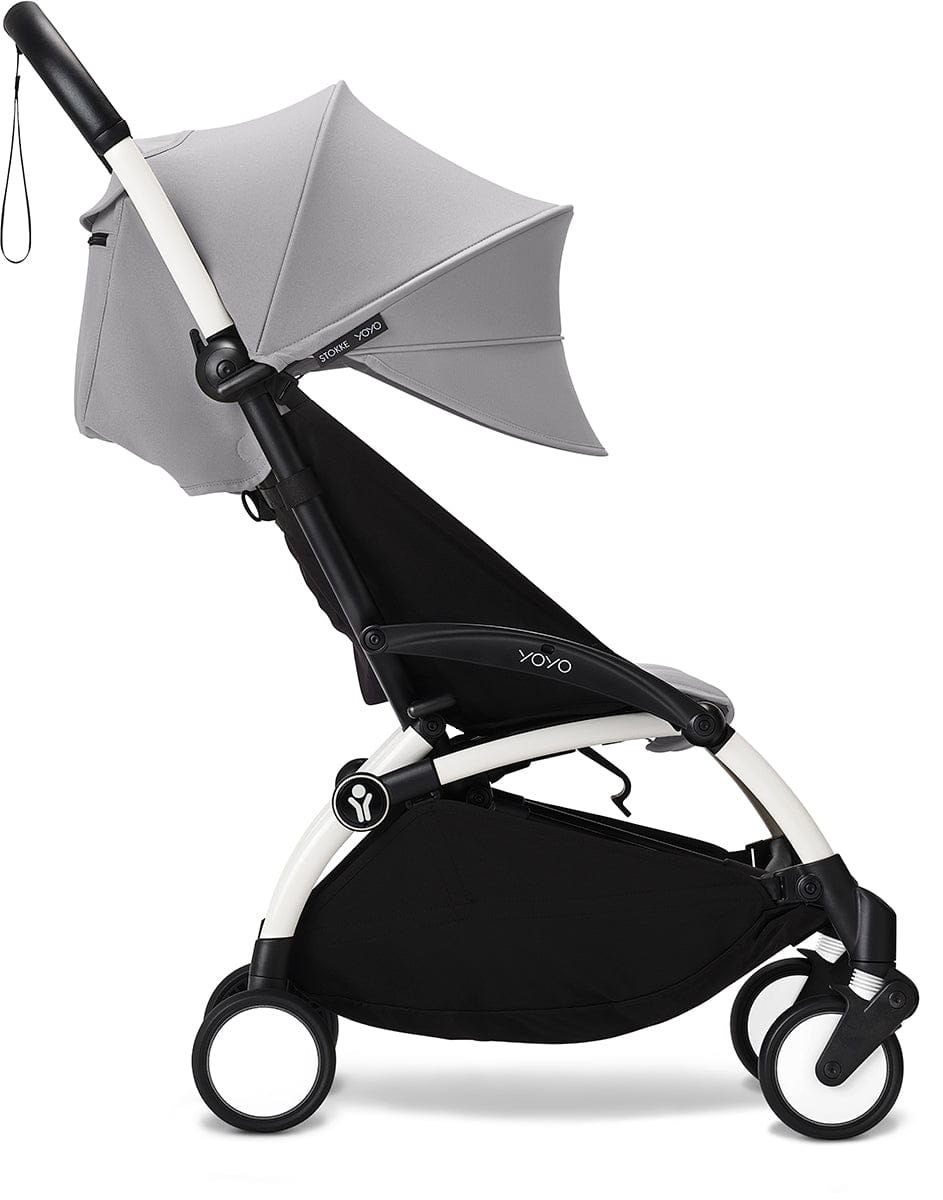 Stokke YOYO3 Ultra Compact 6+ Stroller (One Box) - White / Stone - 654600