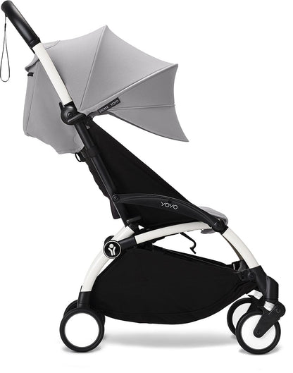 Stokke YOYO3 Ultra Compact 6+ Stroller (One Box) - White / Stone - 654600