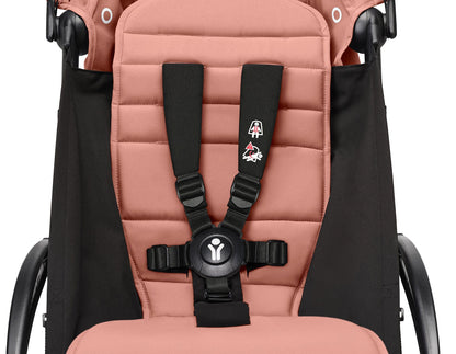 Stokke YOYO3 Ultra Compact Complete 0+/6+ Stroller Bundle - Black / Ginger - 653500-647906
