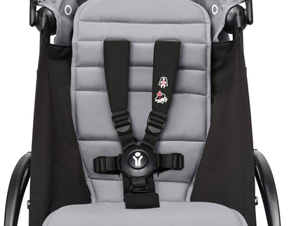 Stokke YOYO3 Ultra Compact Complete 0+/6+ Stroller Bundle - Black / Stone - 653900-647910