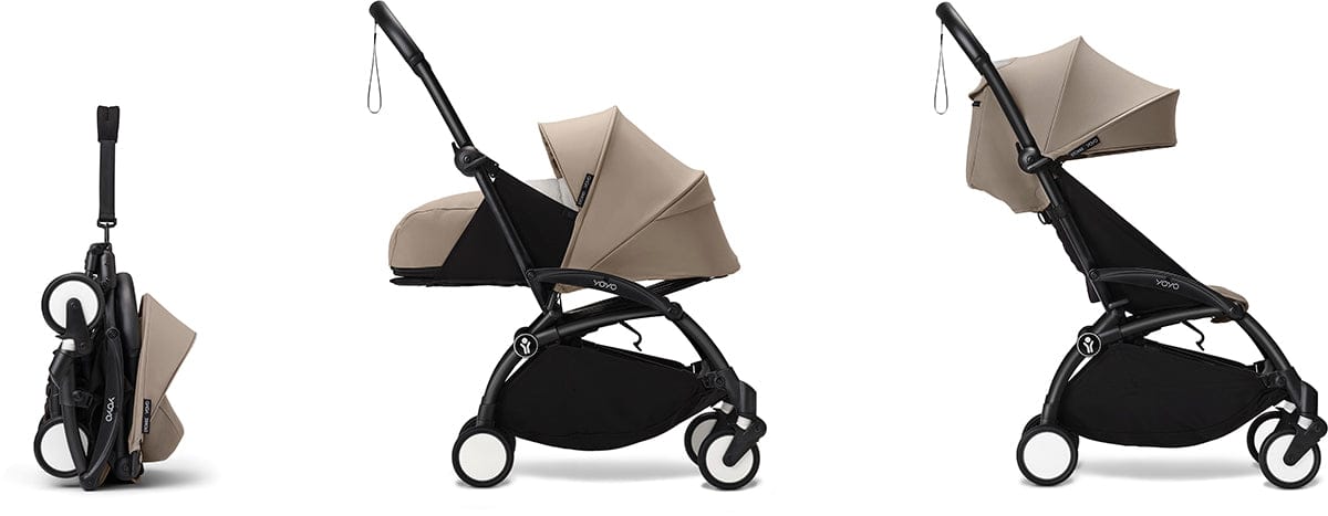 stokke duowagen Stokke YOYO3 Ultra Compact Complete 0+/6+ Stroller Bundle