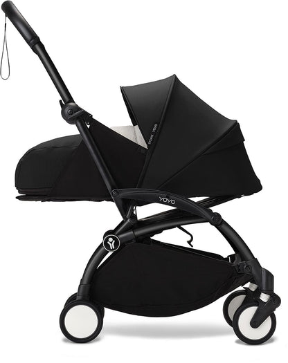 Stokke YOYO3 Ultra Compact Complete 0+/6+ Stroller Bundle - White / Stone - 654600-647910