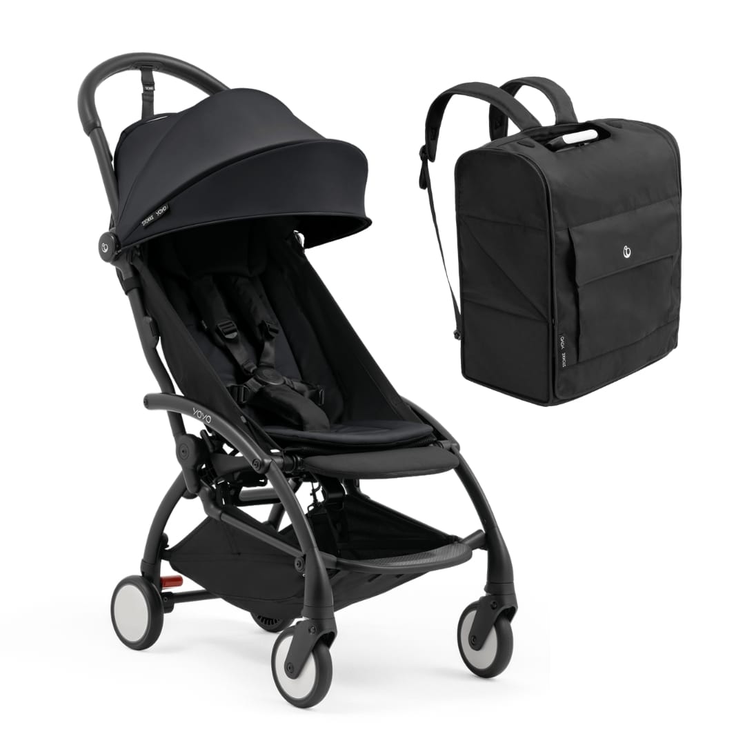Stokke YOYO5 Stroller + Backpack Bundle - Black