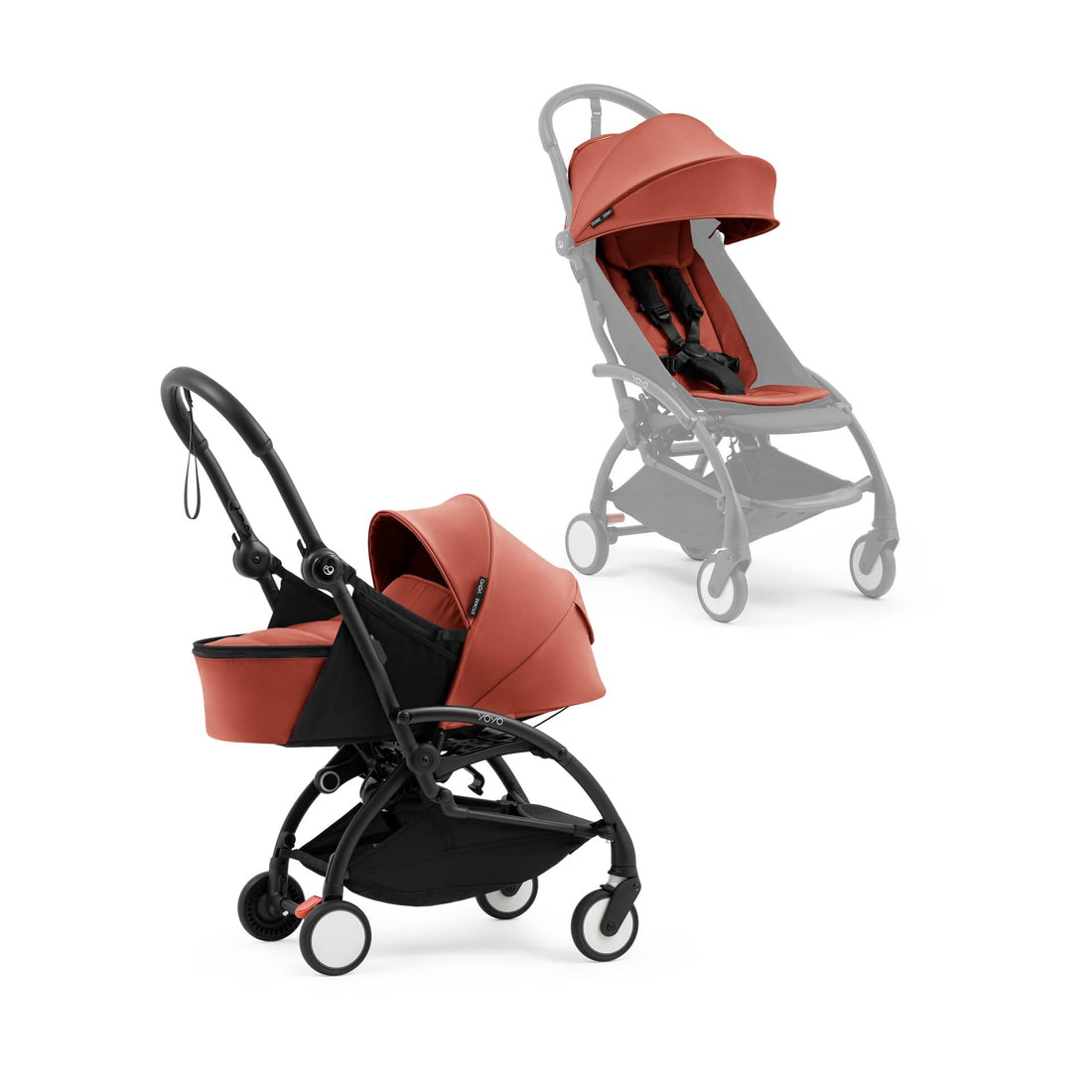 Stokke YOYO5 Stroller + Newborn Pack Bundle - Berry