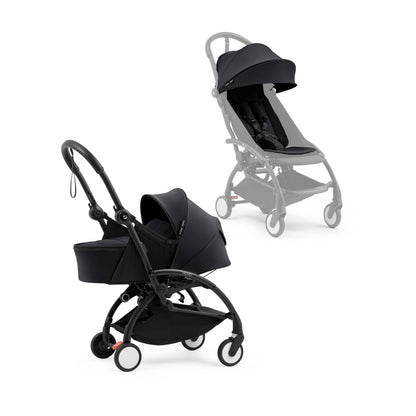 Stokke YOYO5 Stroller + Newborn Pack Bundle - Black