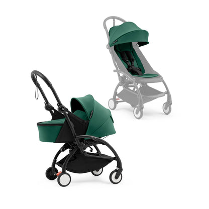 Stokke YOYO5 Stroller + Newborn Pack Bundle - Forest