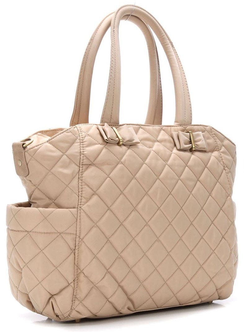 Storksak Bobby Quilted Diaper Bag - Cappuccino - SK1103