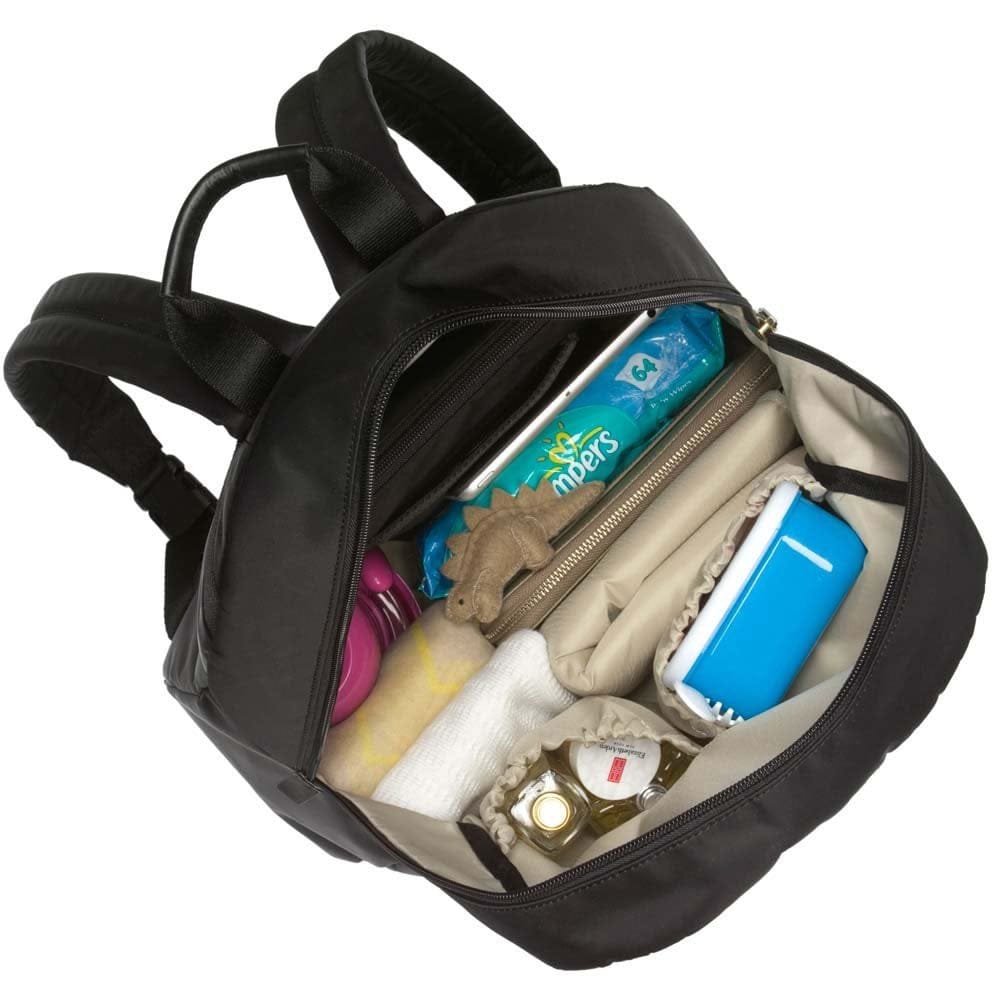 Storksak Charlie Backpack Diaper Bag  - Black