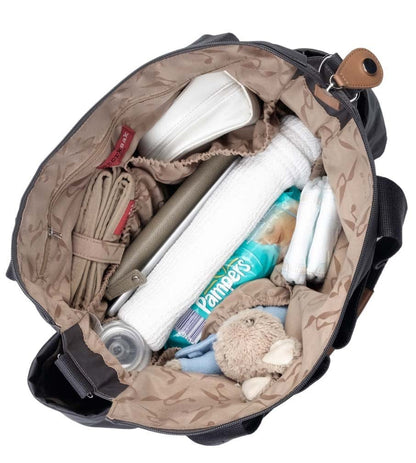 Storksak Kay Diaper Bag - Grey - SK7003