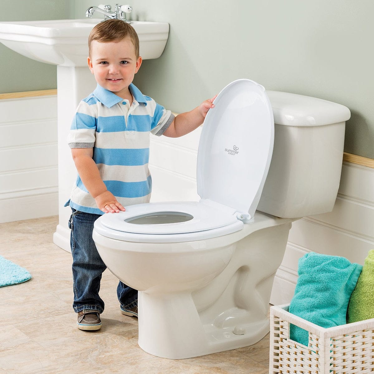 Summer Infant 2-in-1 Potty Topper (Oval) - 11530-S