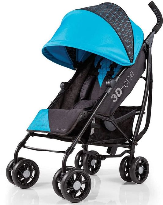 Summer Infant 3D One Umbrella Stroller - Geometric Blue