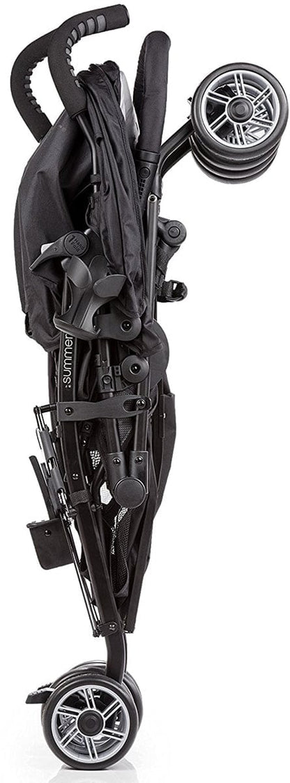 Summer Infant 3Dtwo Double Stroller - Black/Gray