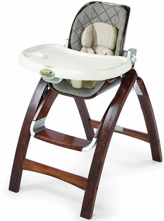 Summer Infant Bentwood High Chair - Gray - 22400