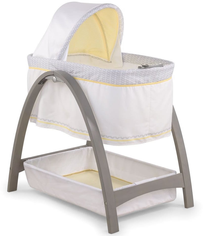 Summer Infant Bentwood Motion Bassinet - Chevron Leaf