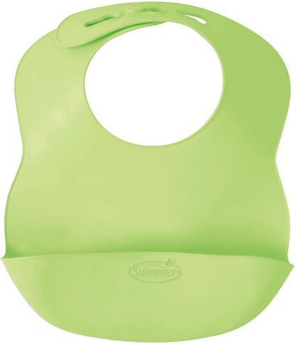 Summer Infant Bibbity Rinse & Roll Bib - Green