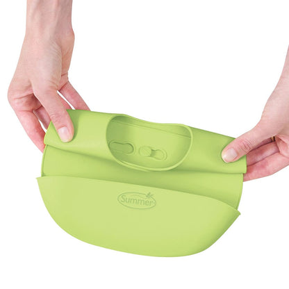 Summer Infant Bibbity Rinse & Roll Bib - Green