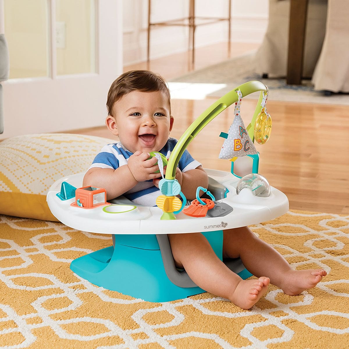 Summer Infant Deluxe 4-in-1 SuperSeat - Teal - 13590