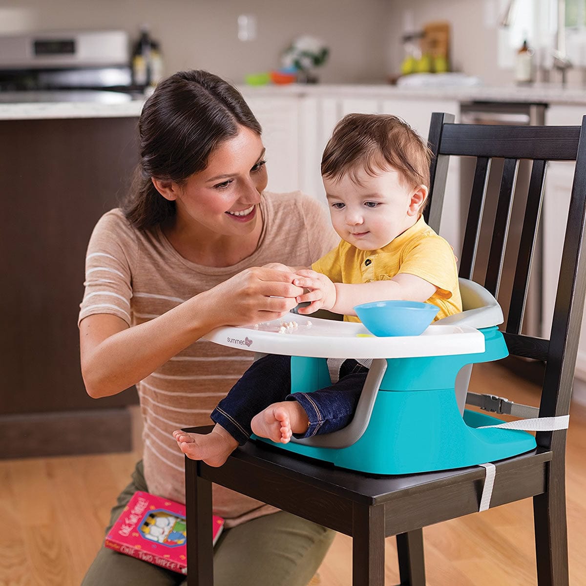 Summer Infant Deluxe 4-in-1 SuperSeat - Teal - 13590