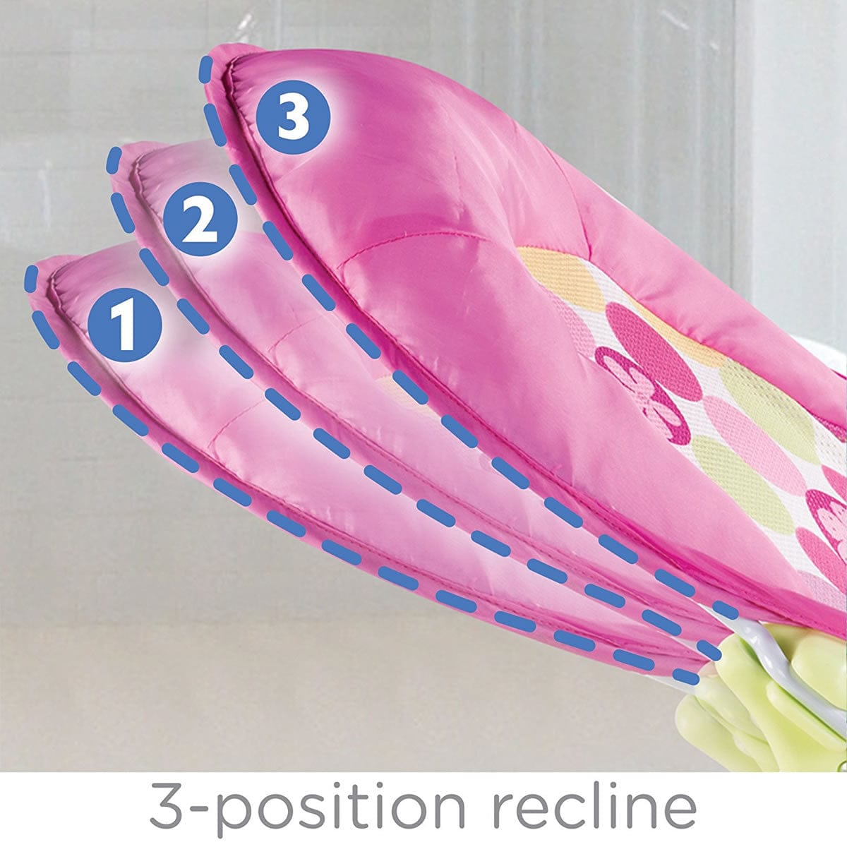 Summer Infant Deluxe Baby Bather - Circle Daisy