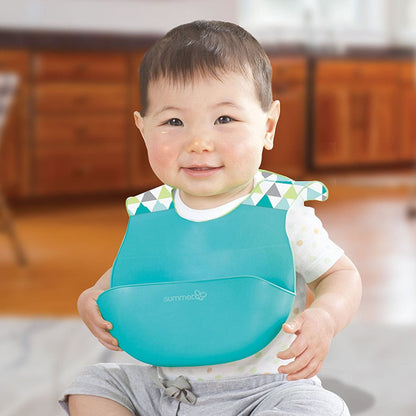 Summer Infant Deluxe Bibbity - Teal - 51150