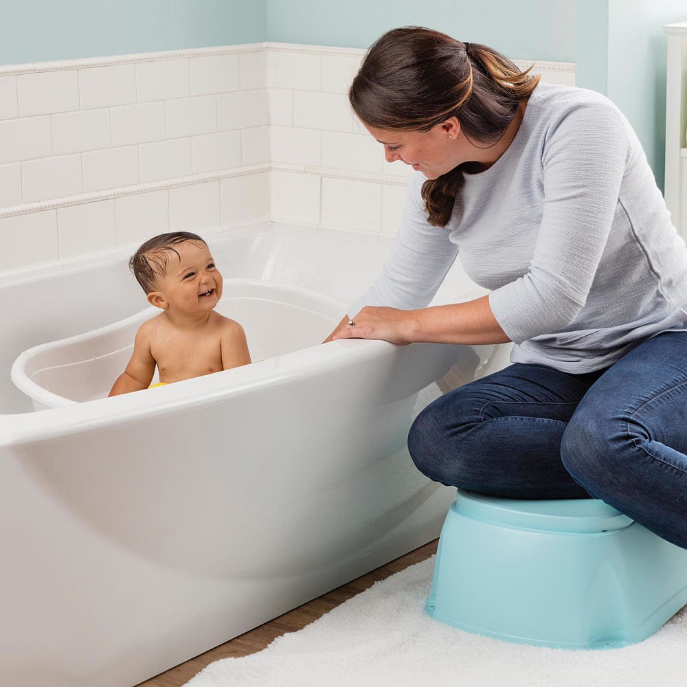 Summer Infant Deluxe Right Height Bathtub - Blue