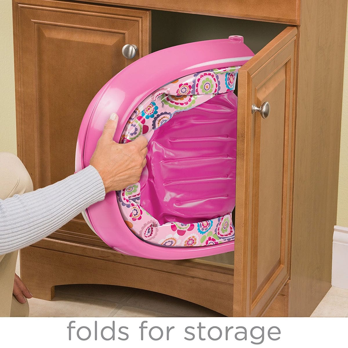 Summer Infant EasyStore Comfort Tub - Pink