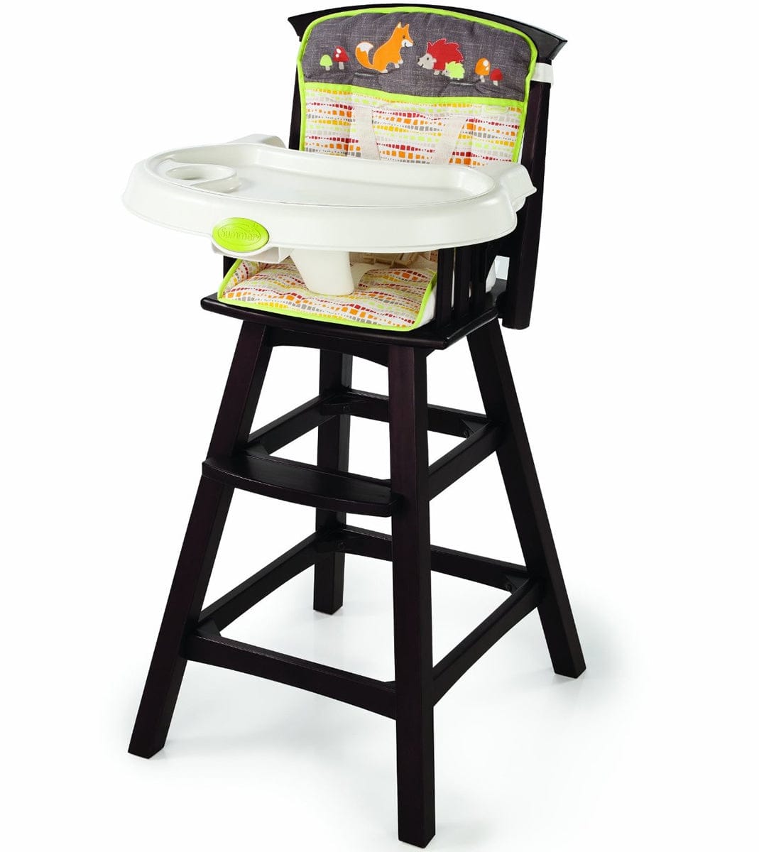 Summer Infant Fox & Friends Classic Comfort Wood High Chair - 22233
