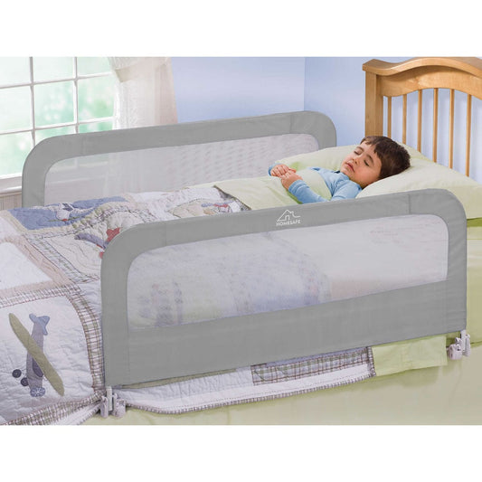 Summer Infant HomeSafe Double Folding Bed Safety Rail - Light Gray - 12590