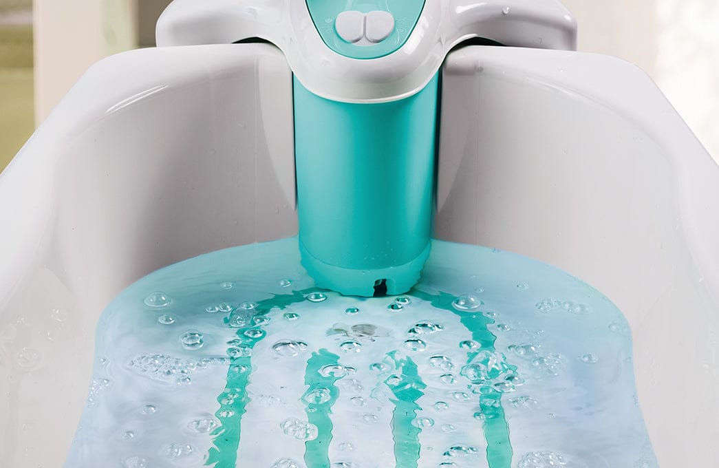 Summer Infant Lil' Luxuries Whirlpool, Bubbling Spa & Shower - Blue