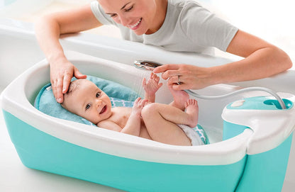 Summer Infant Lil' Luxuries Whirlpool, Bubbling Spa & Shower - Blue