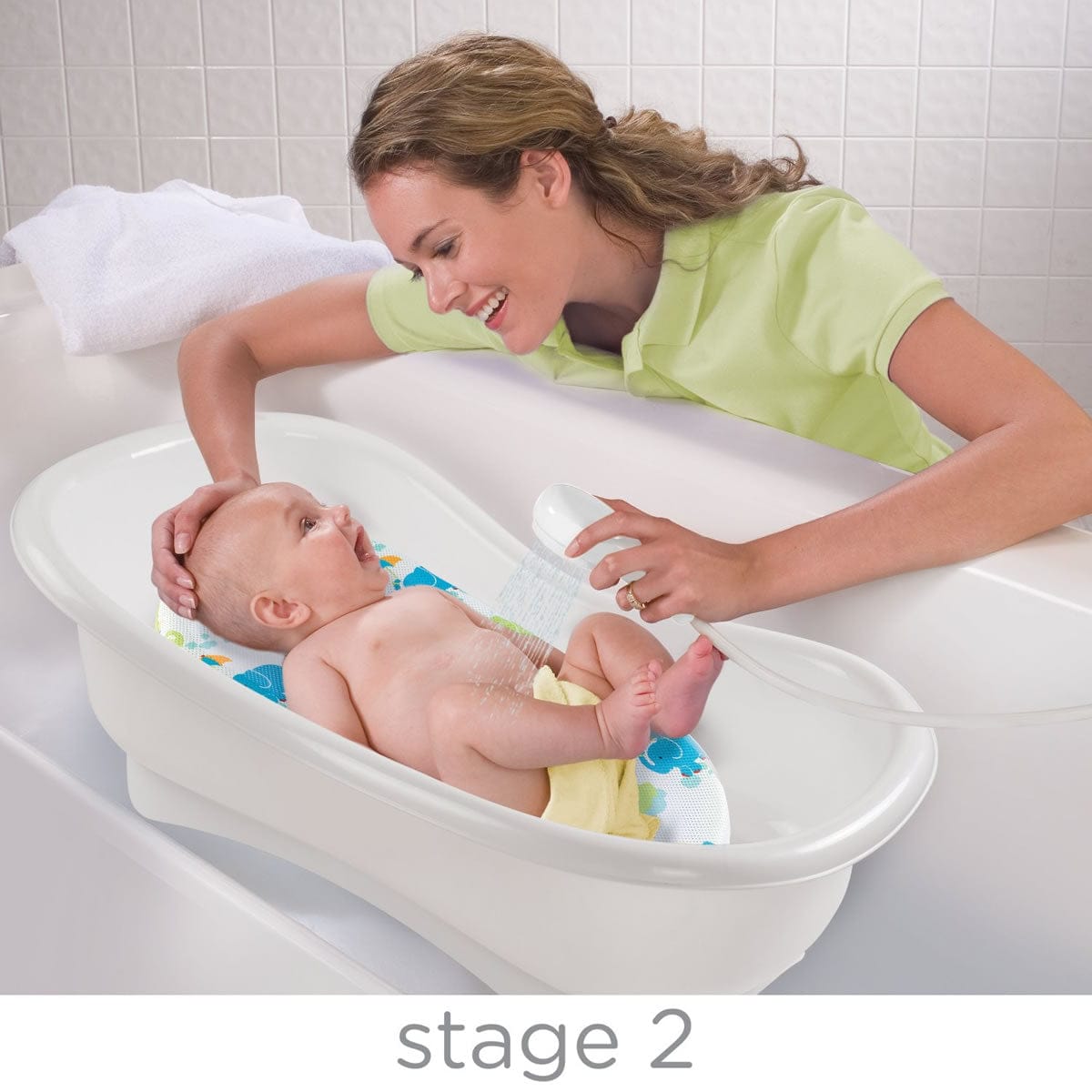 Summer Infant Newborn-to-Toddler Bath Center & Shower - Neutral - 18290A